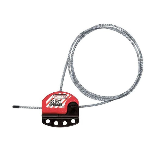 MasterLock S806CBL10 Adjustable Lockout Cable 10 ' x 5 32"