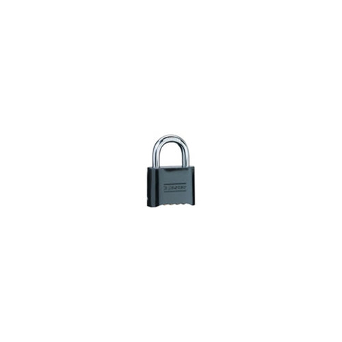 MasterLock 178BLK Set-Your-Own-Combination Padlock - Black