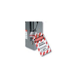 MasterLock 497A 5-3/4 " Safety Series "Do Not Operate" Lock Out Tags 12 Pack