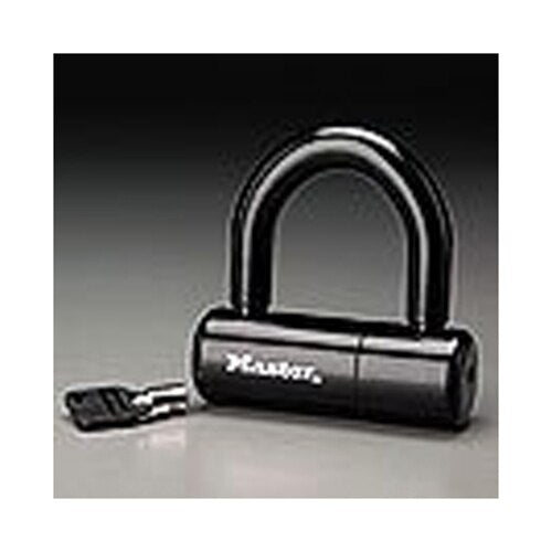 MasterLock 8118DPF Vinyl-Covered Mini U-Lock, 3-11/16"