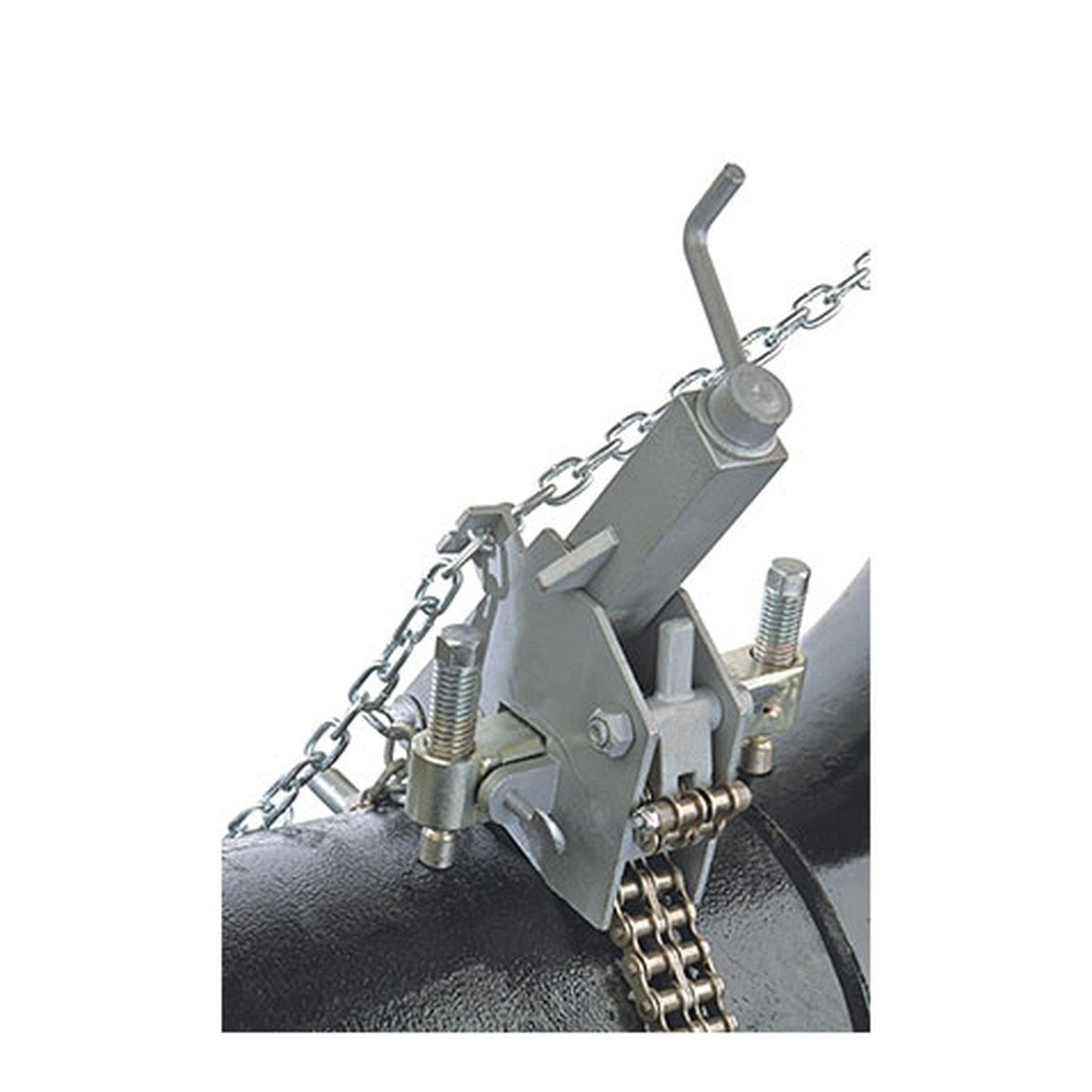 Mathey D249 Double Jackscrew Pipe Chain Clamp for 4" to 20" Pipe - 2
