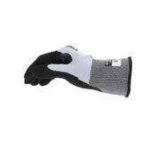 Mechanix S25EP-33-008 SpeedKnit Cut A5 Sandy Nitrile Palm Safety Gloves - Medium (Pair) - 4