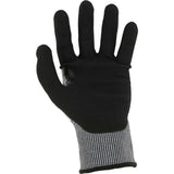 Mechanix Wear S25EP-33-009 SpeedKnit 18 Gauge Cut Resistant Gloves ANSI A5 with Sandy Nitrile Palm 12" Large - 2