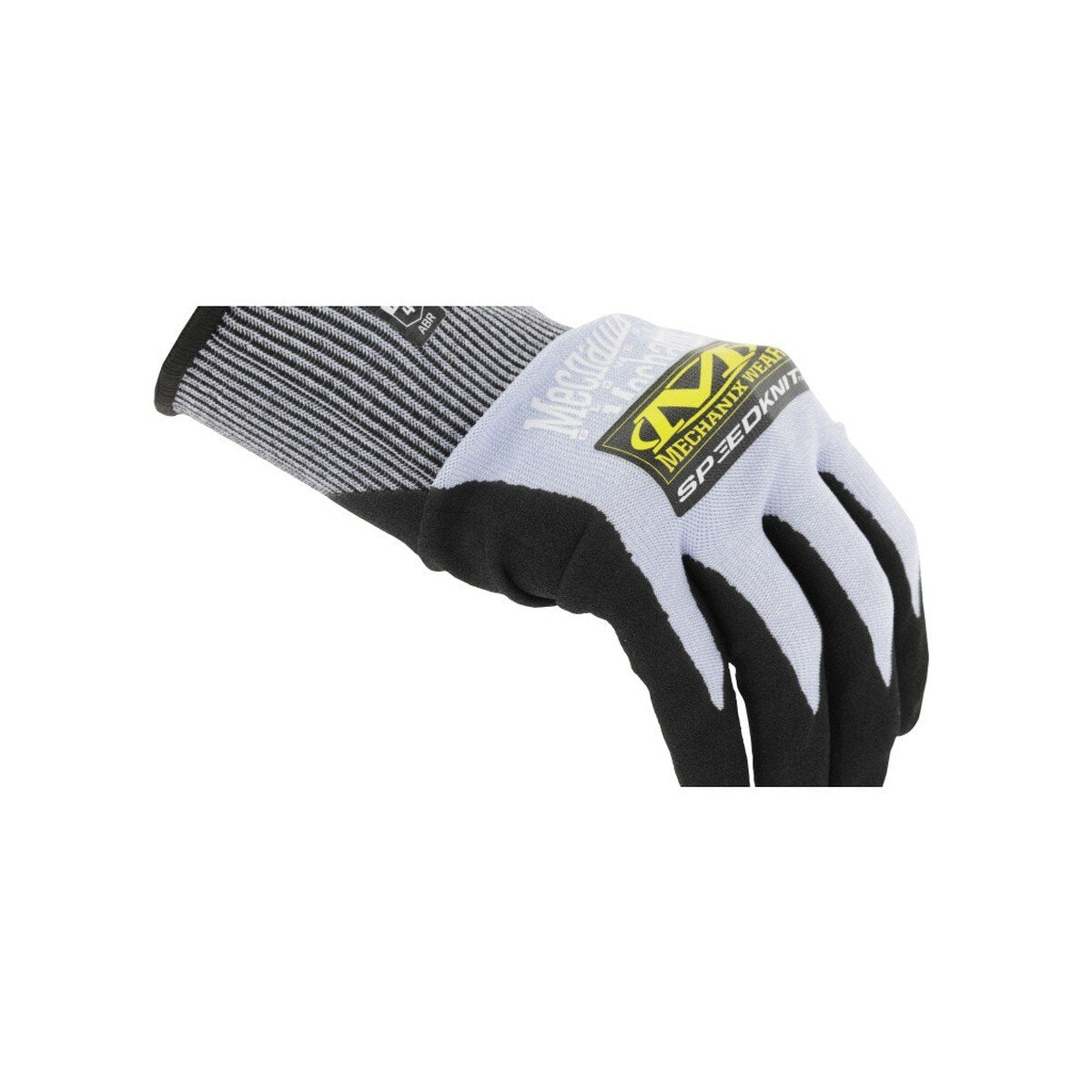 Mechanix Wear S25EP-33-009 SpeedKnit 18 Gauge Cut Resistant Gloves ANSI A5 with Sandy Nitrile Palm 12" Large - 3