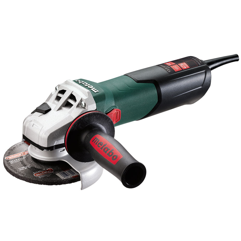 Metabo 600562420 WEV 15-125 HT 13.5Amp 5" Powerful Compact Angle Grinder