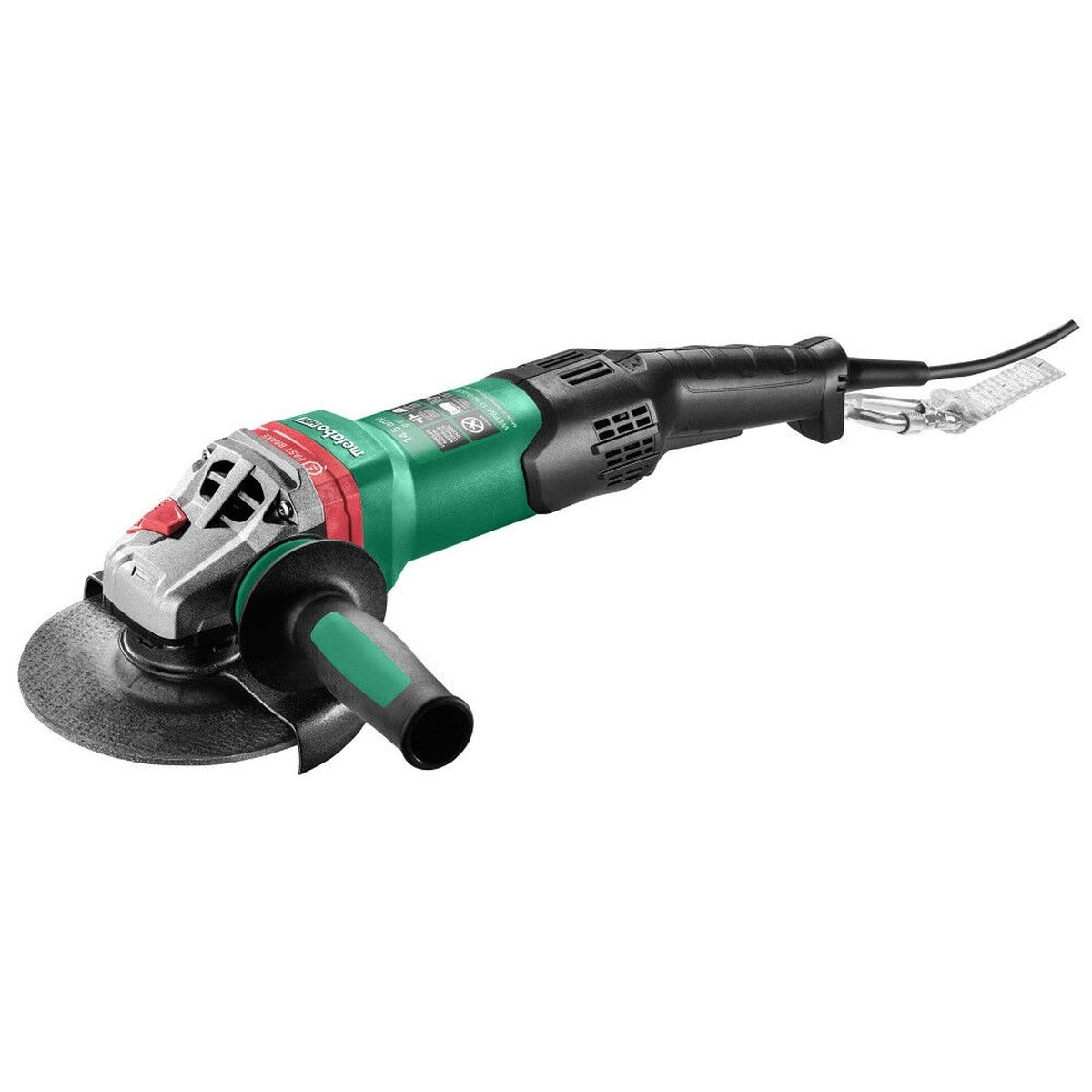 Metabo 646606420 6" Corded Quick RT DS Angle Grinder with Guard and Side Handle