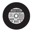 Metabo 655339000 6"x.040"x7/8" Type-1 A60TZ Original Slicer Cutting Wheel 50 Pack