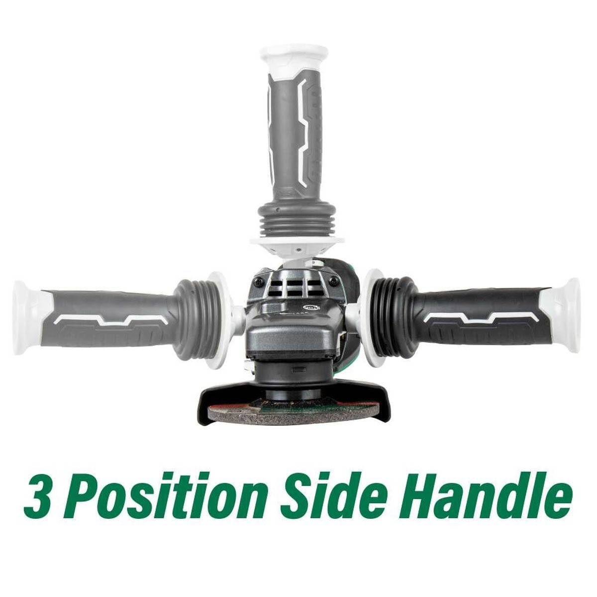 Metabo G3613DVFQ6M 36V Brushless 4-1/2 in to 5 in Paddle Switch Grinder (Bare Tool) - 4
