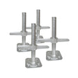 Metal Tech AL-F4007 Double-Wide Base Frame Lower Pin System Kit with AL-J0001 Leveling Jacks