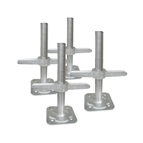 Metal Tech AL-F4007 Double-Wide Base Frame Lower Pin System Kit with AL-J0001 Leveling Jacks