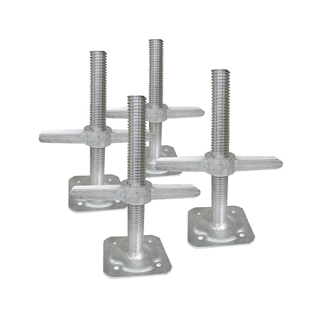 Metal Tech AL-F4007 Double-Wide Base Frame Lower Pin System Kit with AL-J0001 Leveling Jacks