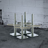 Metal Tech AL-F4007 Double-Wide Base Frame Lower Pin System Kit with AL-J0001 Leveling Jacks - 2