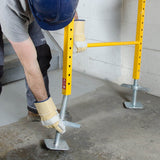 Metal Tech AL-F4007 Double-Wide Base Frame Lower Pin System Kit with AL-J0001 Leveling Jacks - 3