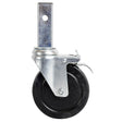 Metal Tech I-C1CAS5 5 in. Scaffold Caster with Square Shank and Locking Pin (Sold Each)
