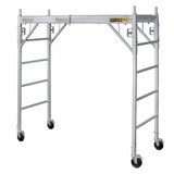 Metal Tech I-CAISC Alu Series 6' Baker - 6' Utility Aluminum Scaffold with 5" Casters - 2