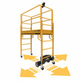 Metal Tech I-CNGK Complete Motorized Jobsite Series 6' Baker Scaffold Kit - 3