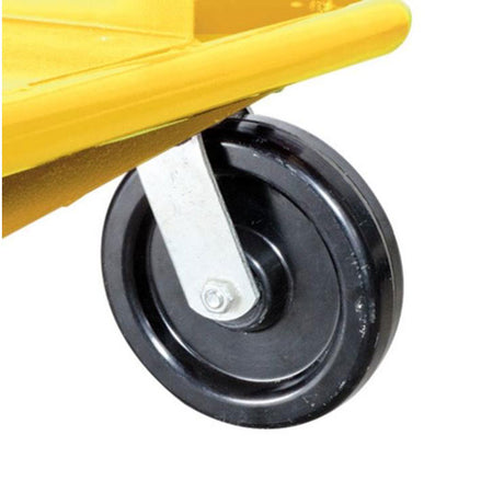 Metal Tech I-DCC8YGR Yellow Polyurethane 8" Caster on Polypropylene Core