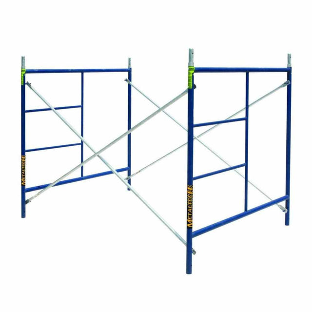 Metal Tech M-MFS606084-A 5' x 5' x 7' Saferstack Scaffolding Frame Set