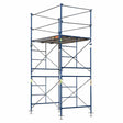 Metal Tech M-MFT5710-A 7' x 5' x 10' 2-Story Saferstack Scaffolding with 24" Leveling Jacks