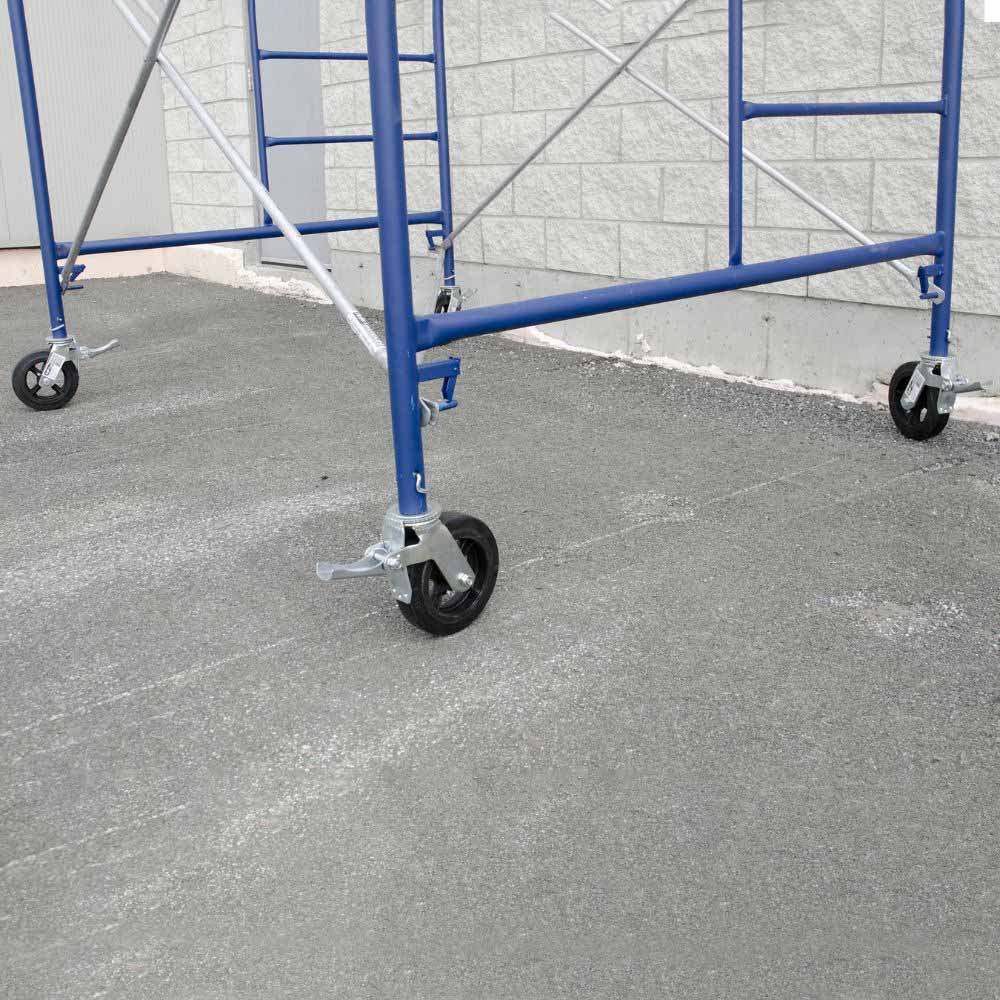 Metal Tech M-MRT5710-A 7' x 5' x 10' 2-Story Saferstack Scaffolding with 8" Casters - 4