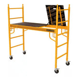 MetalTech I-CISCH1 6 ft Steel Bakers Scaffold with Anti-Slip Trap Door Deck
