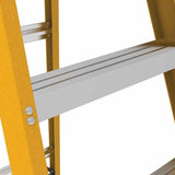 Metal Tech E-SLFB4T1A 4' Fiberglass Step Ladder 300 LB - 5