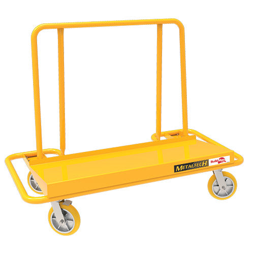 Metal Tech I-BMD4031YGR Wall Hauler Series 4000 Drywall Cart Commercial - Welded