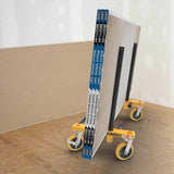 Metal Tech I-BMDHER31YGRPRK KIT OF ONE WALL HAULER H SERIE DRYWALL CART WITH TWO PIPE RACKS - 5