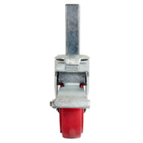 Metaltech I-C1CAS6DW 6" Caster with Square Stem Yellow and Grey with Locking Pin - 2