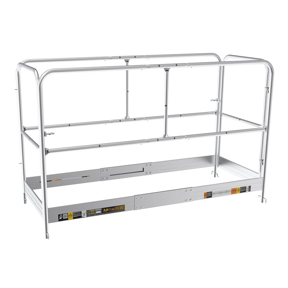 Metal Tech I-CAISCGR Guardrail System for Alu Series 6' Baker
