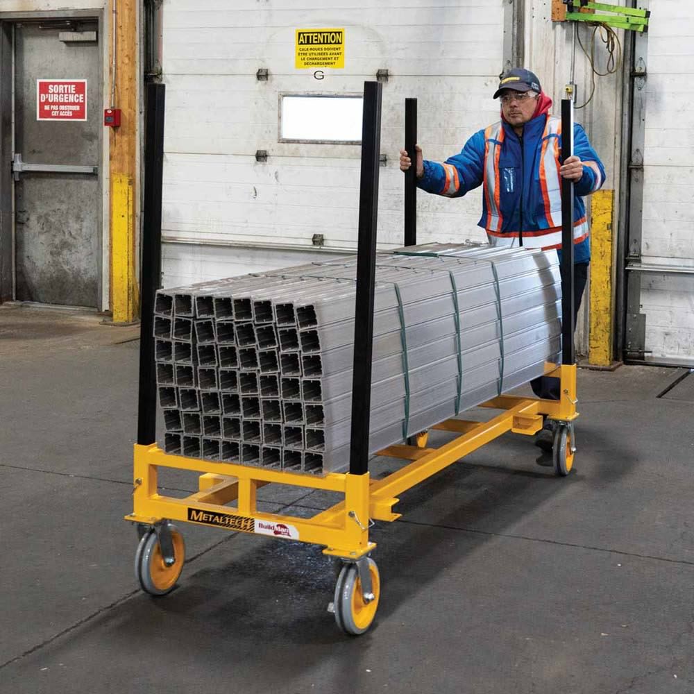 Metal Tech I-FTC631 6' Bar and Pipe Cart - 4