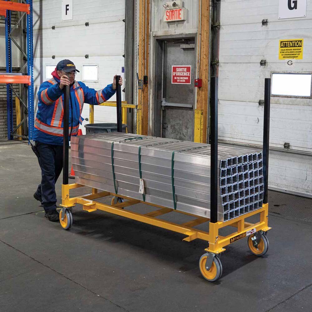 Metal Tech I-FTC631 6' Bar and Pipe Cart - 5