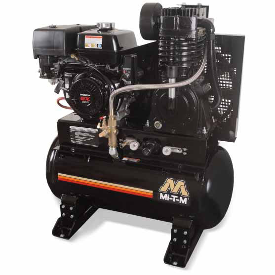 Mi-T-M ABS-13H-30H 30-Gallon Two Stage Gasoline Air Compressor