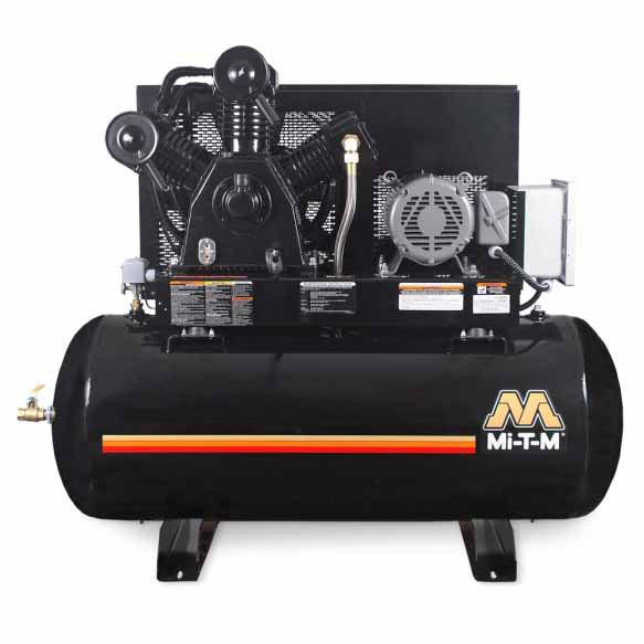 Mi-T-M ADS-23110-120H 120-Gallon Two Stage Electric Air Compressor