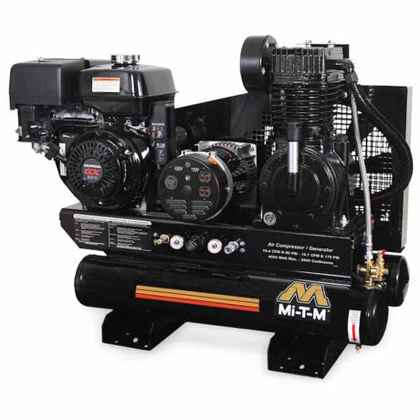 Mi-T-M AG2-SH13-08M1 8-Gallon Two Stage Air Compressor/Generator Combination