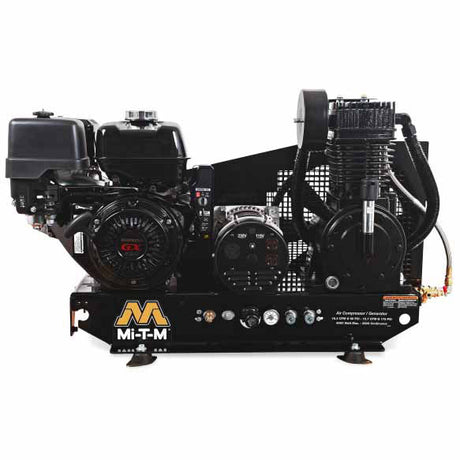 Mi-T-M AG2-SH13-B 8-Gallon Two Stage Air Compressor/Generator Combination