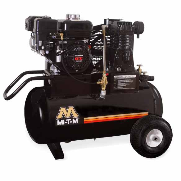 Mi-T-M AM1-PH65-20M 20-Gallon Single Stage Gasoline Air Compressor