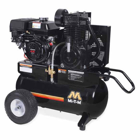 Mi-T-M AM2-PH09-20M 20-Gallon Two Stage Gasoline Air Compressor