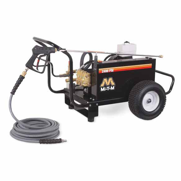 Mi-T-M CW-2505-4MGH CW Premium Series Gas Belt Drive Cold Water Pressure Washer