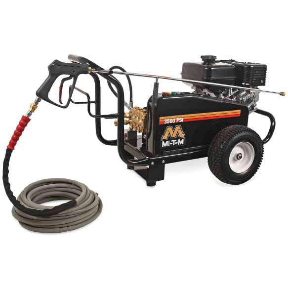 Mi-T-M CW-3504-5MGS CW Premium Series Belt Drive Cold Water Pressure Washer