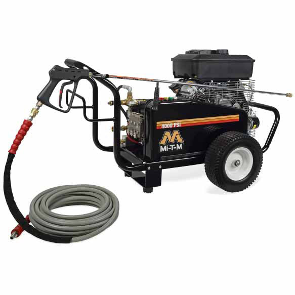 Mi-T-M CW-4004-5MV0 CW Premium Series Electric Belt Drive Cold Water Pressure Washer