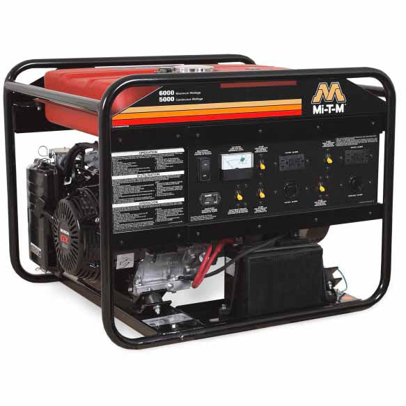 Mi-T-M GEN-6000-0MHE 6000-Watt Gasoline Portable Generator