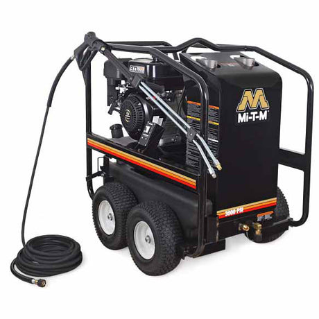 Mi-T-M HSP-3003-3MGR HSP Series Gasoline Direct Drive Hot Water Pressure Washer