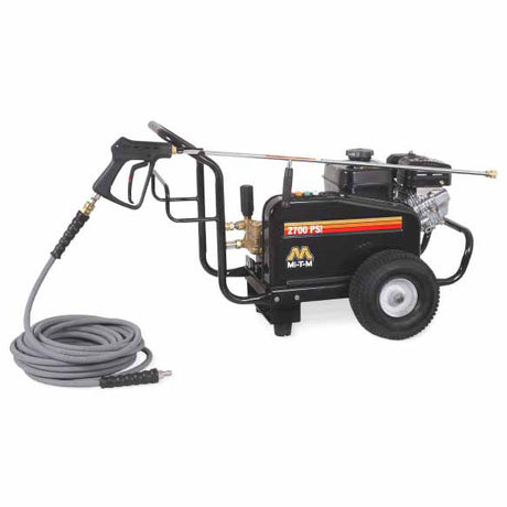 Mi-T-M JCW-2703-0MRB JCW Series Gasoline Belt Drive Cold Water Pressure Washer