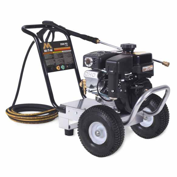 Mi-T-M WP-2500-4MRB Work Pro Series Gasoline Direct Drive Cold Water Pressure Washer