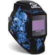 Digital Elite Blue Rage II Auto Darkening Welding Helmet with ClearLight 4x Lens