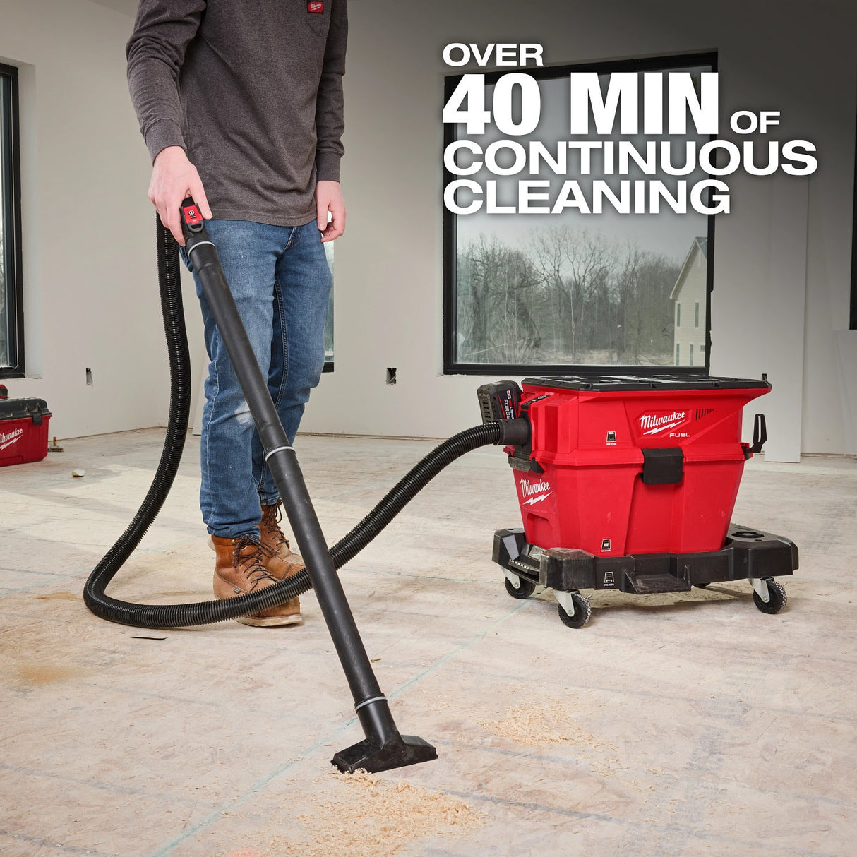 Milwaukee 0914-20 M18 FUEL NEXUS 6 GAL Wet/Dry Vacuum w/ VACLINK - 8