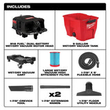 Milwaukee 0920-80 M18 FUEL 9 Gallon Dual-Battery Wet/Dry Vacuum, Bare Tool (Reconditioned) - 2
