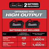 Milwaukee 0920-80 M18 FUEL 9 Gallon Dual-Battery Wet/Dry Vacuum, Bare Tool (Reconditioned) - 4