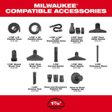 Milwaukee 0920-80 M18 FUEL 9 Gallon Dual-Battery Wet/Dry Vacuum, Bare Tool (Reconditioned) - 9
